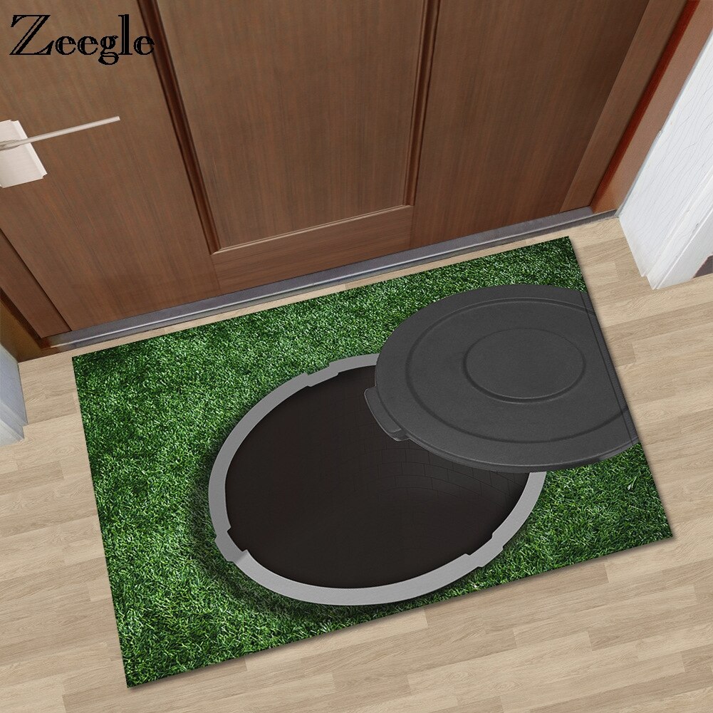 Zeegle Funny Doormat Ž  ׸ ī Non-slip Mats..